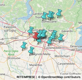 Mappa 25125 Brescia BS, Italia (9.50176)