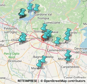 Mappa 25125 Brescia BS, Italia (16.0275)