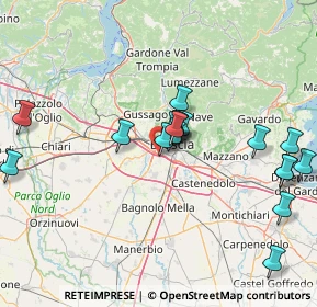 Mappa 25125 Brescia BS, Italia (15.12333)