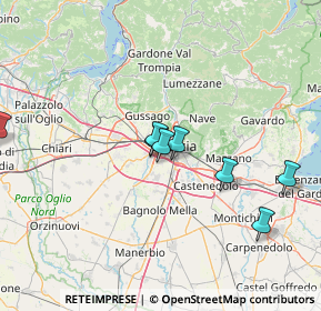 Mappa 25125 Brescia BS, Italia (23.60917)