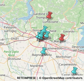 Mappa 25125 Brescia BS, Italia (19.10071)