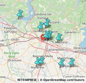 Mappa 25125 Brescia BS, Italia (13.03833)