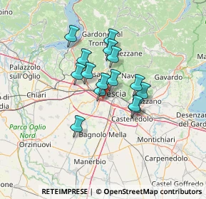 Mappa 25125 Brescia BS, Italia (9.58467)