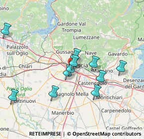 Mappa 25125 Brescia BS, Italia (13.55273)