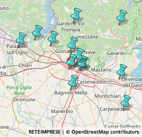 Mappa 25125 Brescia BS, Italia (14.24308)