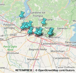 Mappa 25125 Brescia BS, Italia (8.25733)
