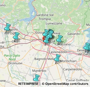 Mappa 25125 Brescia BS, Italia (13.79615)