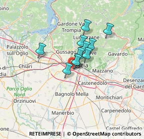 Mappa 25125 Brescia BS, Italia (8.35273)
