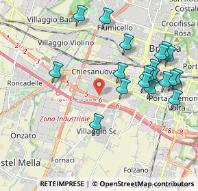 Mappa 25125 Brescia BS, Italia (2.129)