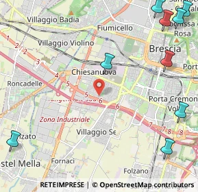 Mappa 25125 Brescia BS, Italia (3.57091)