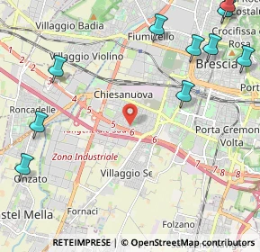 Mappa 25125 Brescia BS, Italia (3.3825)