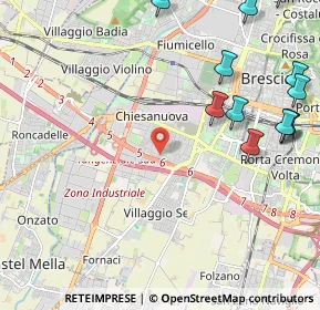 Mappa 25125 Brescia BS, Italia (2.89583)