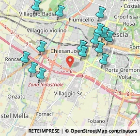 Mappa 25125 Brescia BS, Italia (2.00438)