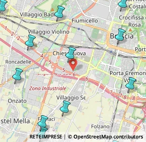 Mappa 25125 Brescia BS, Italia (3.35692)