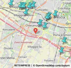 Mappa 25125 Brescia BS, Italia (2.53667)