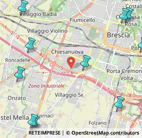 Mappa 25125 Brescia BS, Italia (3.35273)