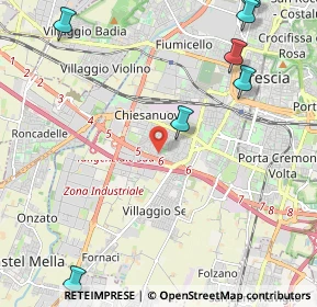 Mappa 25125 Brescia BS, Italia (3.60667)