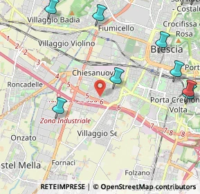 Mappa 25125 Brescia BS, Italia (3.22455)