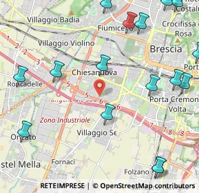 Mappa 25125 Brescia BS, Italia (3.2565)
