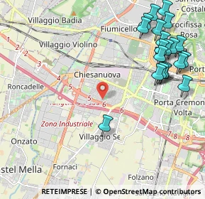 Mappa 25125 Brescia BS, Italia (2.7125)