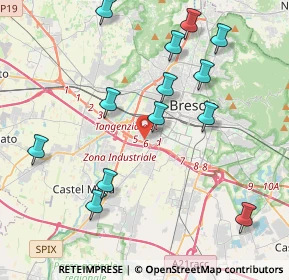 Mappa 25125 Brescia BS, Italia (4.39308)