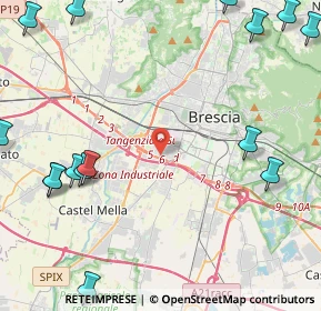 Mappa 25125 Brescia BS, Italia (7.0425)