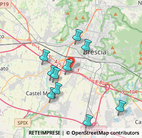 Mappa 25125 Brescia BS, Italia (4.06091)