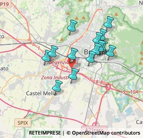 Mappa 25125 Brescia BS, Italia (3.03929)