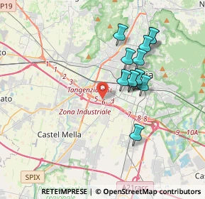 Mappa 25125 Brescia BS, Italia (3.30333)