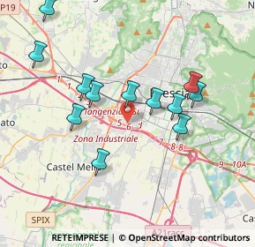 Mappa 25125 Brescia BS, Italia (3.62917)