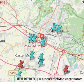 Mappa 25125 Brescia BS, Italia (4.81)