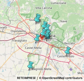 Mappa 25125 Brescia BS, Italia (4.61364)
