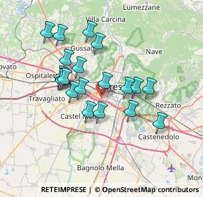 Mappa 25125 Brescia BS, Italia (6.2145)