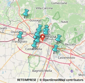 Mappa 25125 Brescia BS, Italia (4.63545)