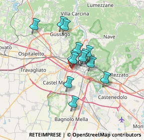 Mappa 25125 Brescia BS, Italia (4.94923)