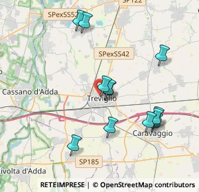 Mappa Viale del Partigiano, 24047 Treviglio BG, Italia (3.73083)