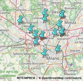 Mappa 20026 Cormano MI, Italia (6.55867)
