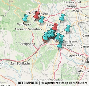 Mappa Via Olmo, 36051 Altavilla vicentina VI, Italia (9.49294)