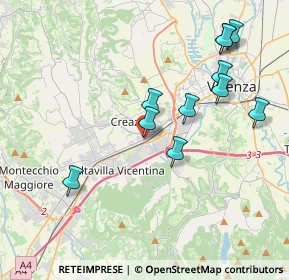 Mappa Via Olmo, 36051 Altavilla vicentina VI, Italia (4)