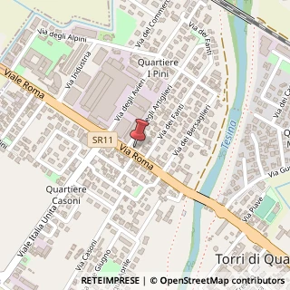 Mappa Via Roma, 25, 36040 Torri di Quartesolo, Vicenza (Veneto)