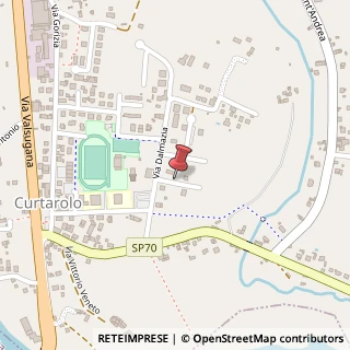 Mappa Via Dalmazia, 7, 35010 Curtarolo, Padova (Veneto)