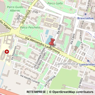 Mappa Via Alessandro Lamarmora,  74, 25124 Brescia, Brescia (Lombardia)