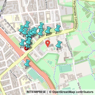 Mappa Via Giuseppina Grassini, 20161 Milano MI, Italia (0.20476)