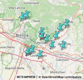 Mappa Vai del, 25086 Rezzato BS, Italia (6.41429)