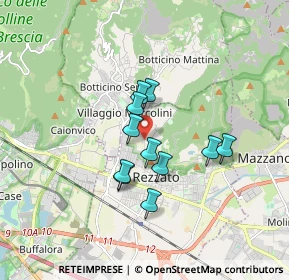 Mappa Vai del, 25086 Rezzato BS, Italia (1.25545)