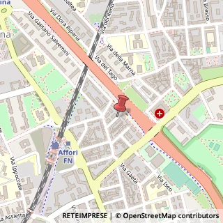 Mappa Via Privata Uberto dell'Orto, 10, 20161 Milano, Milano (Lombardia)