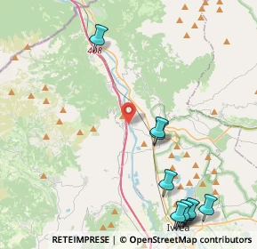 Mappa Via San Rocco, 10013 Borgofranco d'Ivrea TO, Italia (5.92091)