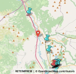 Mappa Via San Rocco, 10013 Borgofranco d'Ivrea TO, Italia (6.685)