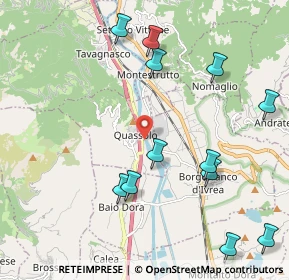 Mappa Via San Rocco, 10013 Borgofranco d'Ivrea TO, Italia (2.41)