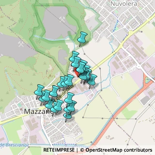 Mappa Via N. Machiavelli, 25080 Mazzano BS, Italia (0.33846)